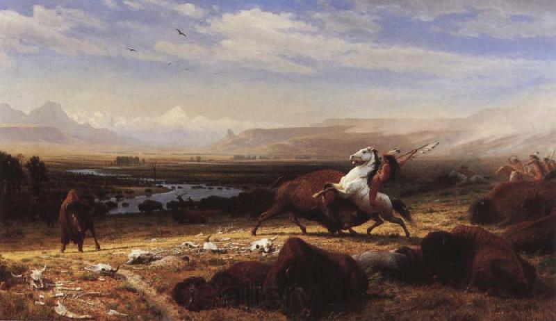 Albert Bierstadt The last Mossback Spain oil painting art